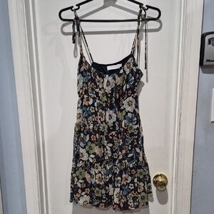 📚 All In Favor Floral Print Camisole Dress with Spaghetti Straps BOOK SALE!